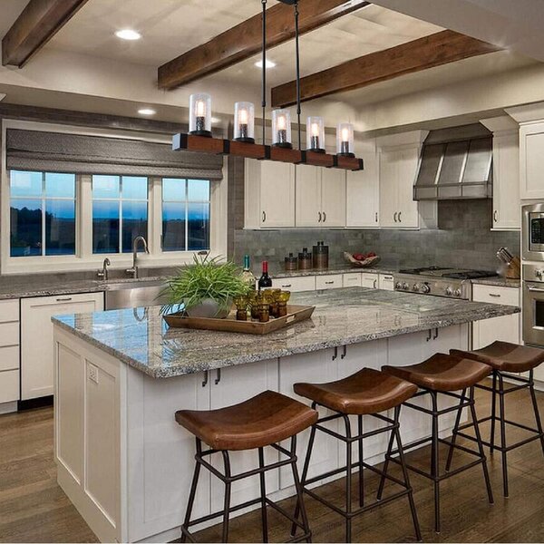 Gracie Oaks Eldoris Kitchen Island Empire Chandelier Wayfair   Eldoris Kitchen Island Empire Chandelier 